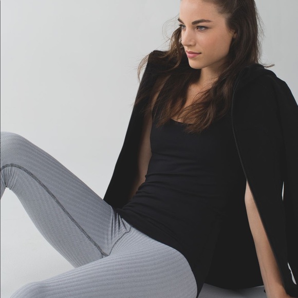 Lululemon Wunder Under High Rise Pant Herringbone - Picture 2 of 8